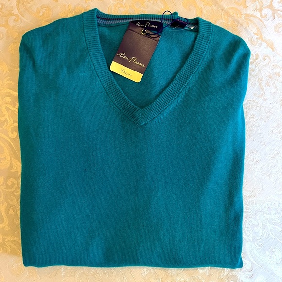 Alan Flusser Other - Alan Flusser cashmere blue sweater